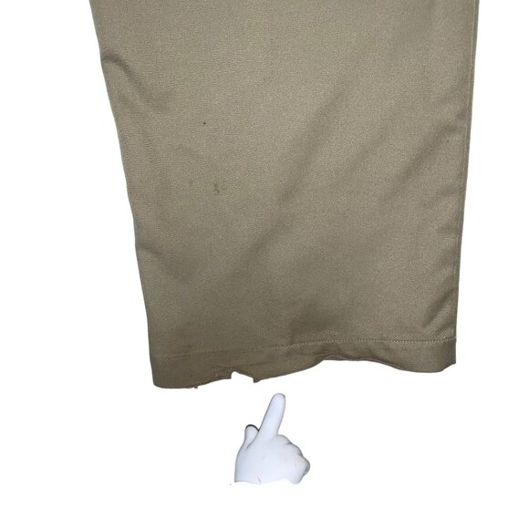 Haggar Mens Classic Fit Khaki Pants Size 44 X 30 Work business professionalEvery - Picture 8 of 9